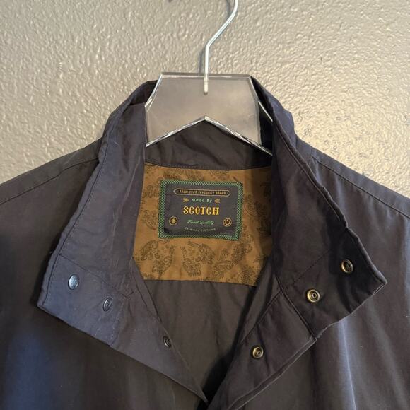Scotch & Soda Navy Blue Windbreaker Size M - Picture 3 of 7